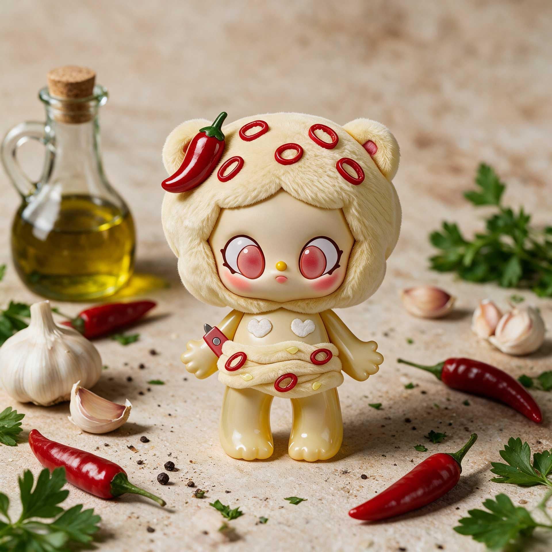 Bub-chan Spagetti-ish Series ぬいぐるみペンダント