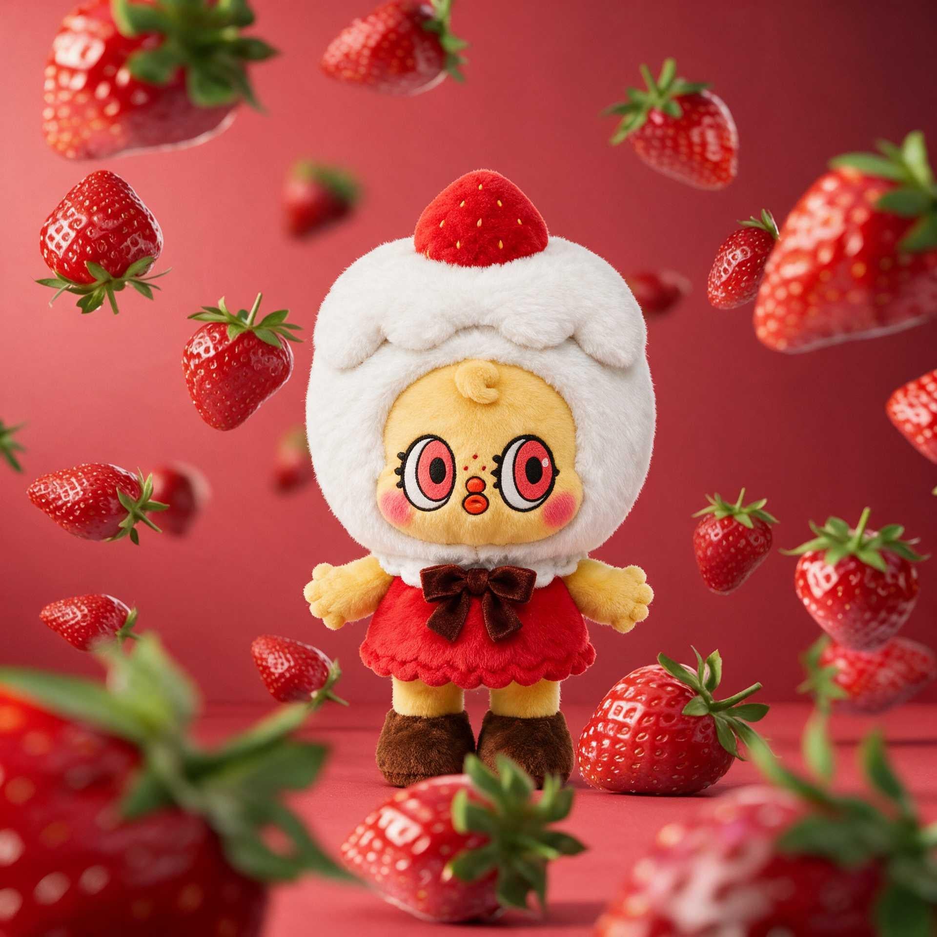 Polly Wanna be Sweets Series（ぬいぐるみペンダント）