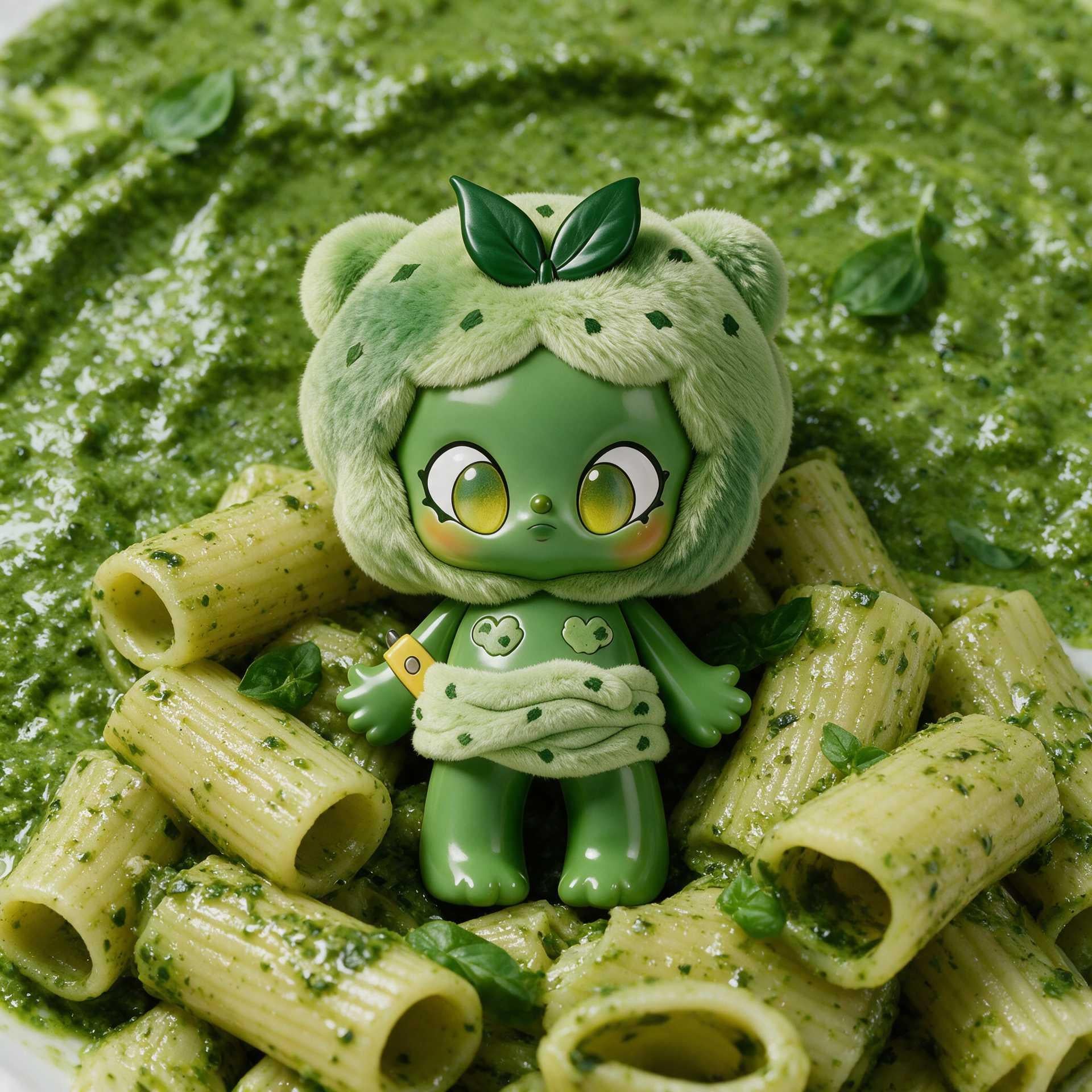 Bub-chan Pasta Party Series ぬいぐるみペンダント