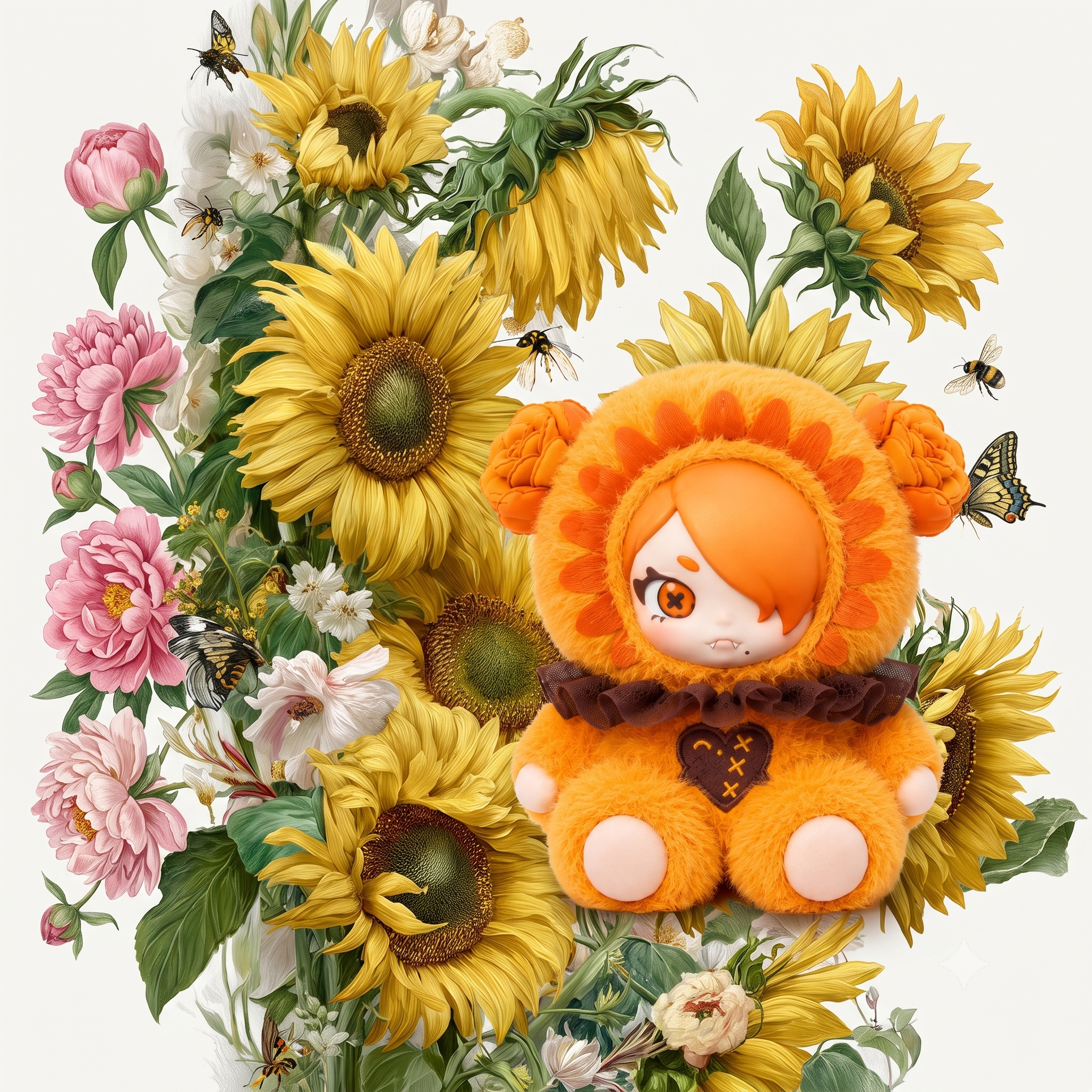 Rosé Secret Garden Series ぬいぐるみペンダント