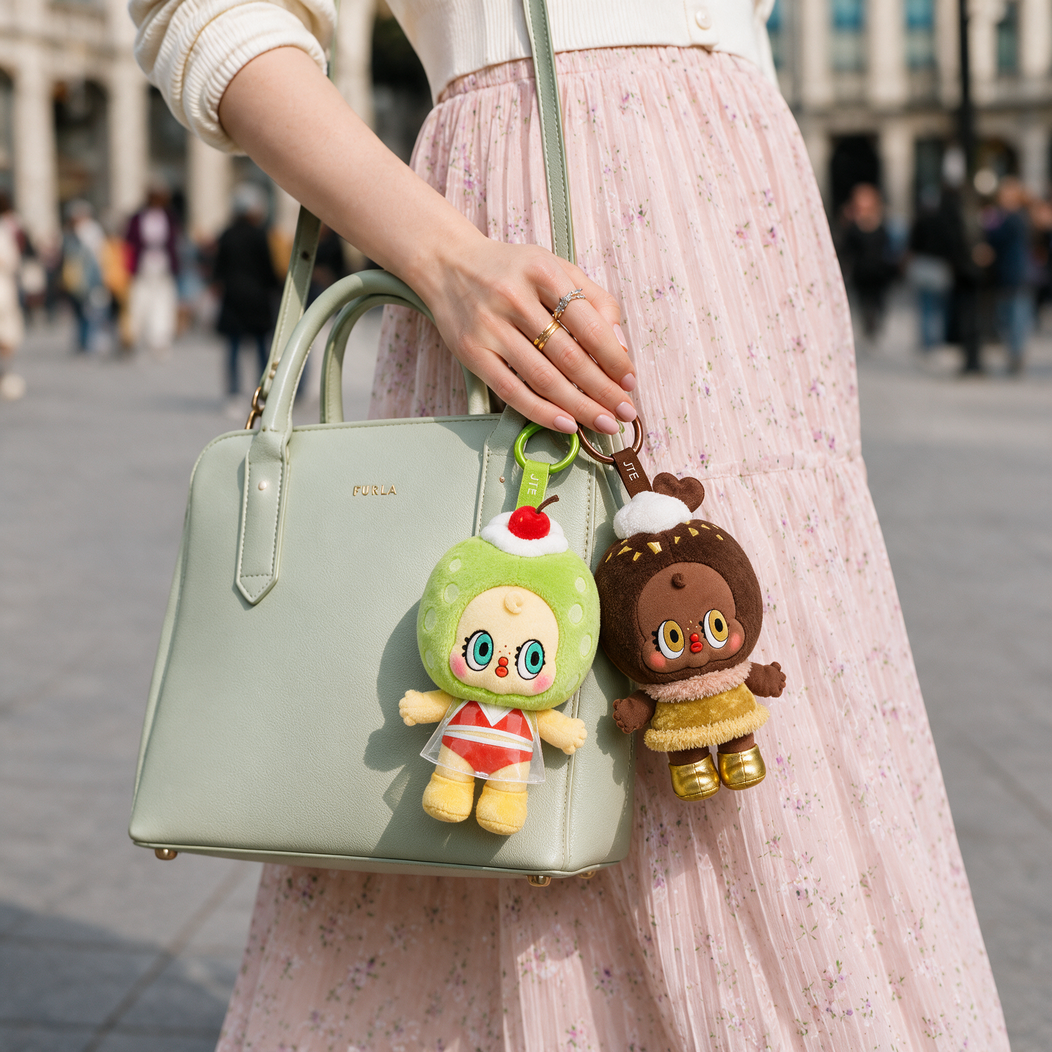 Pollly Wanna be Sweets Series ぬいぐるみペンダント